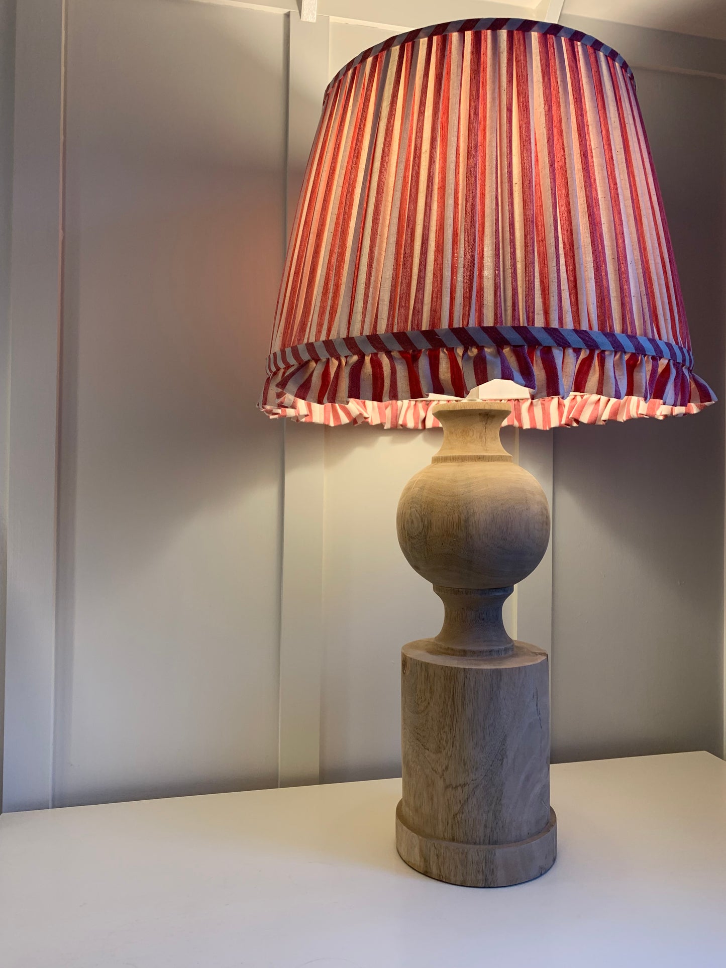 Candy Stripe Ruffle - sewn to order