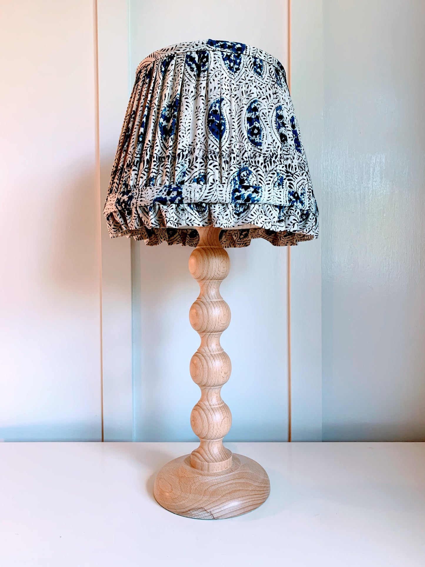 Ink Paisley Ruffle
