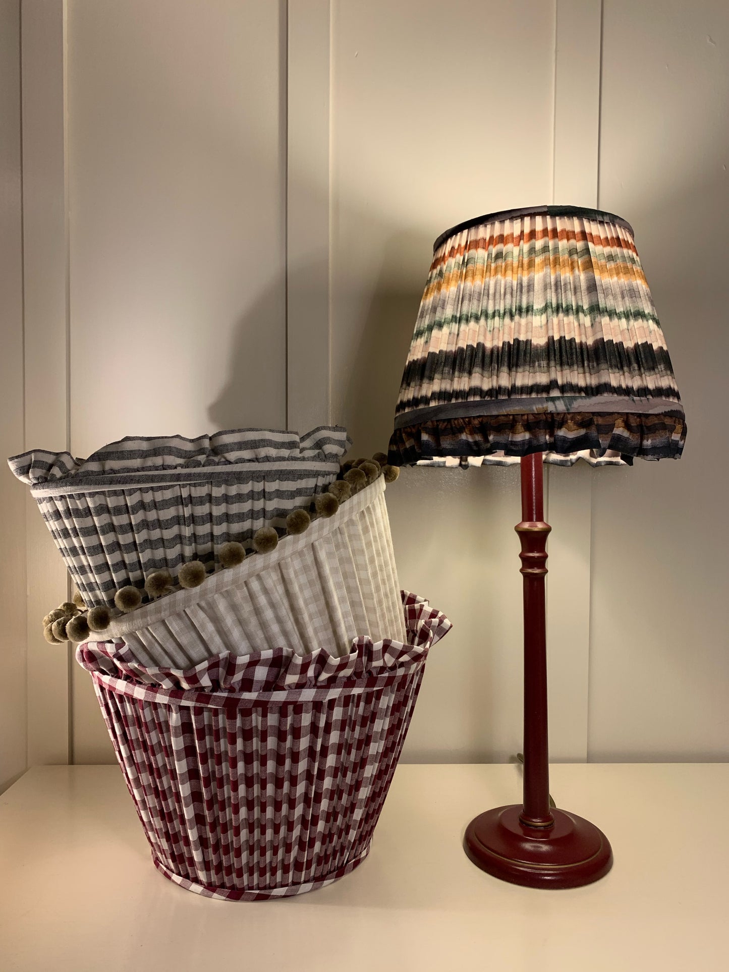 Square frame Charcoal Ruffle