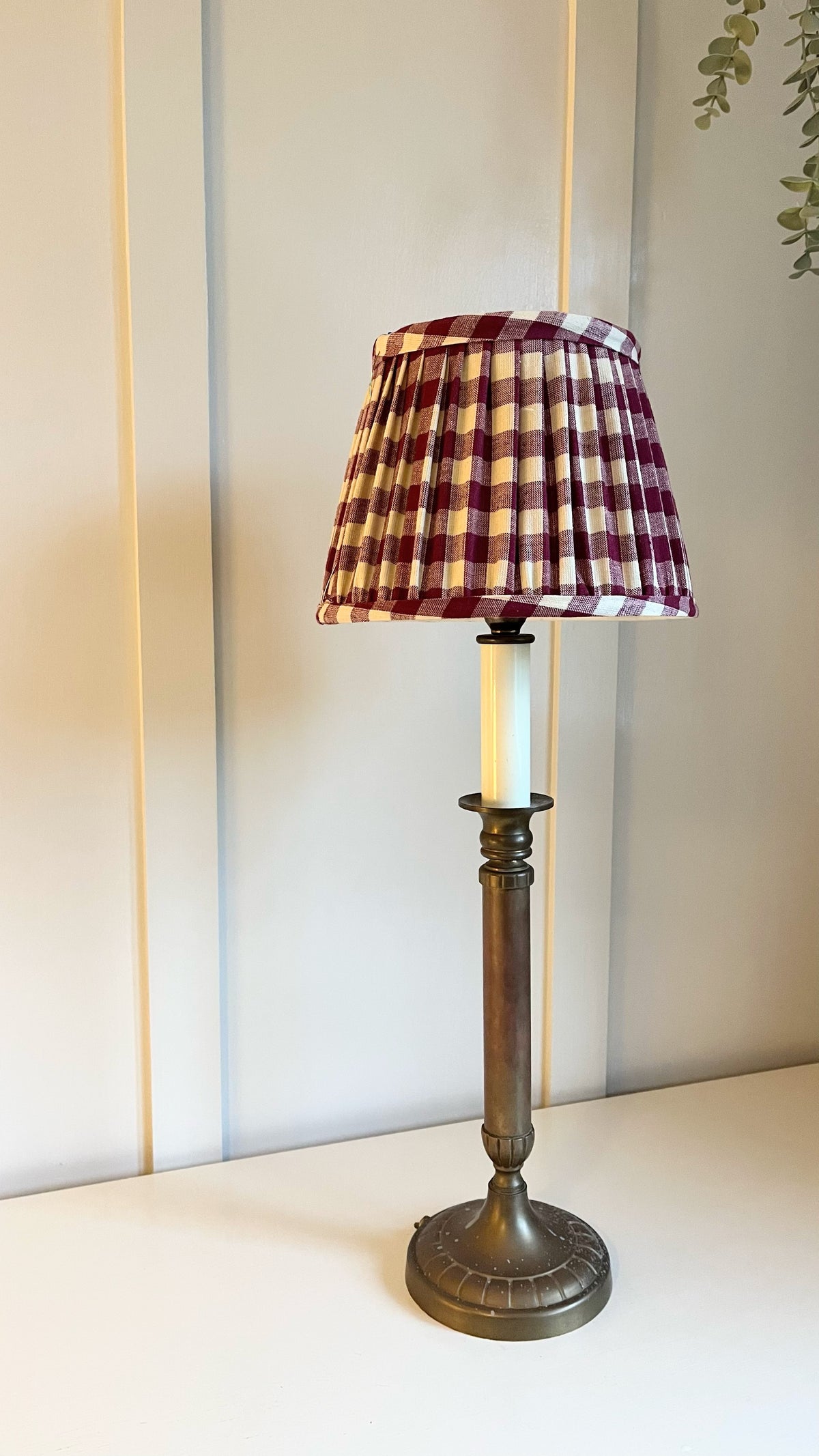 Berry Gingham Drum
