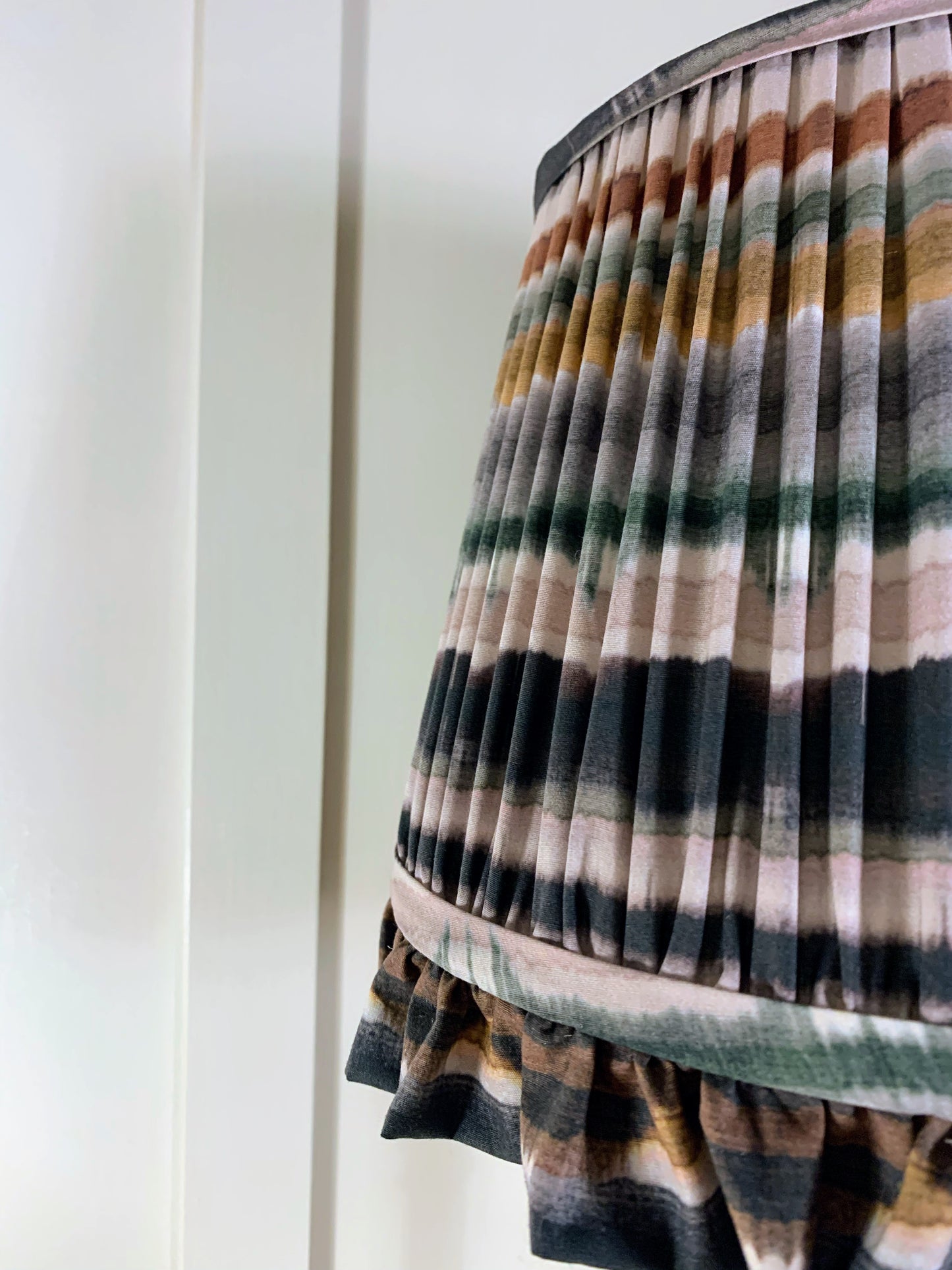 Nina Campbell Cawdor Ruffle - Sewn to order