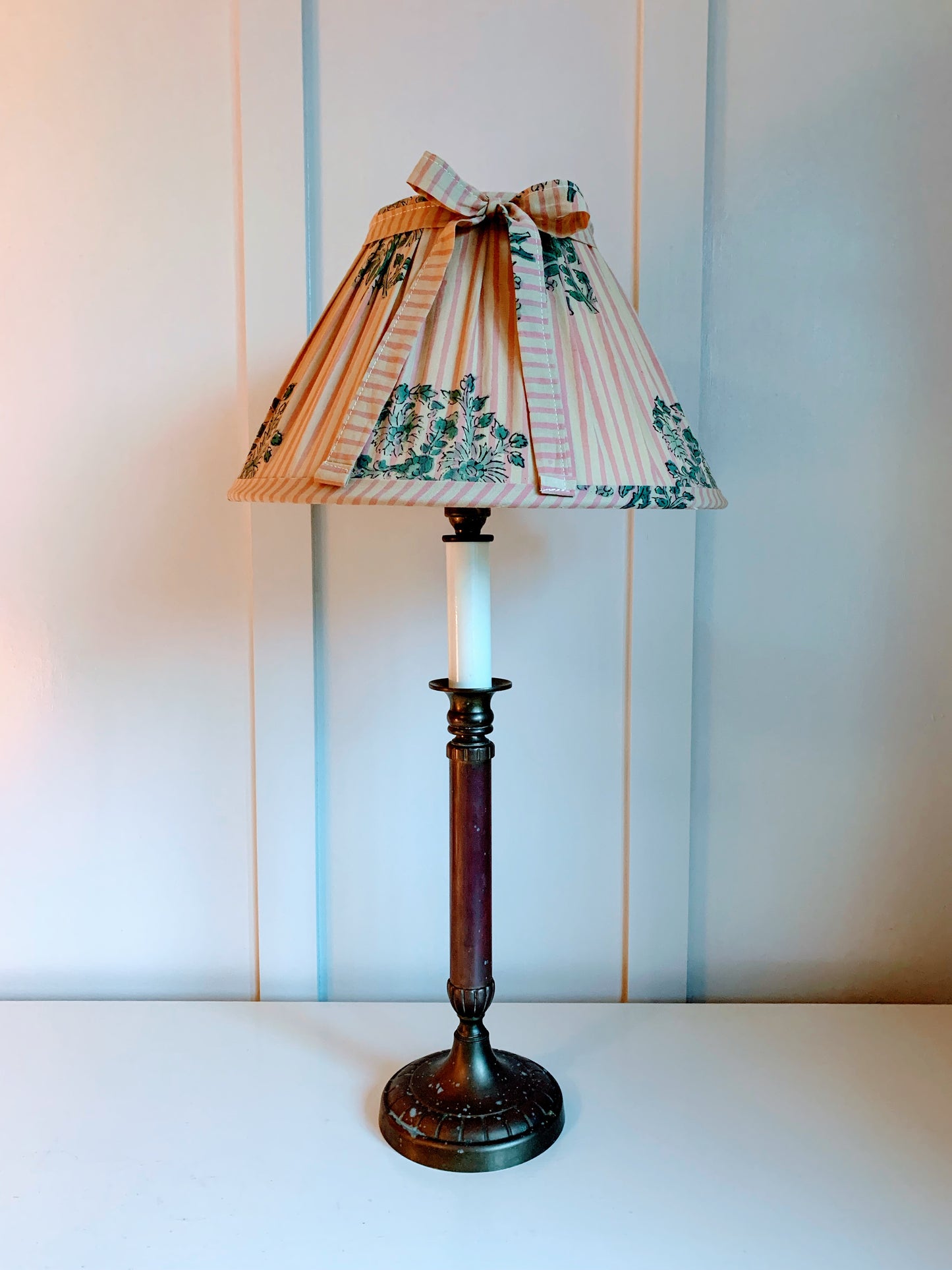 Rhubarb Stripe Floral