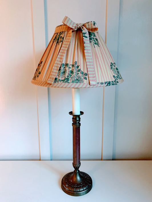 Rhubarb Stripe Floral