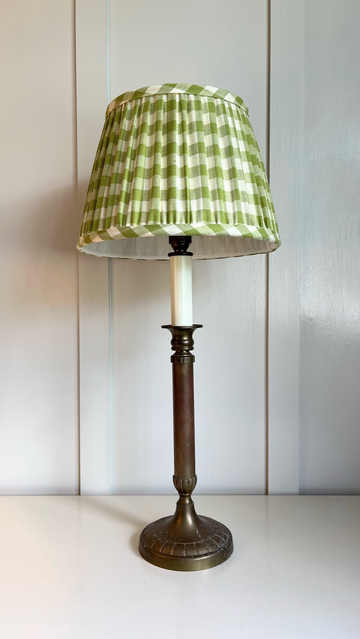 Apple Gingham Drum