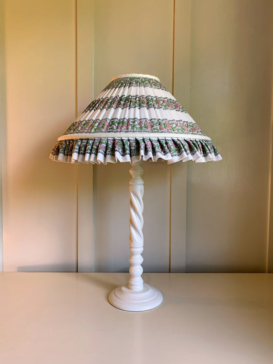 Daisy Stripe Pleated Ruffle