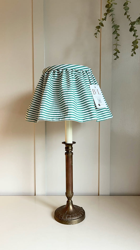 Emerald Stripe Petticoat - sewn to order