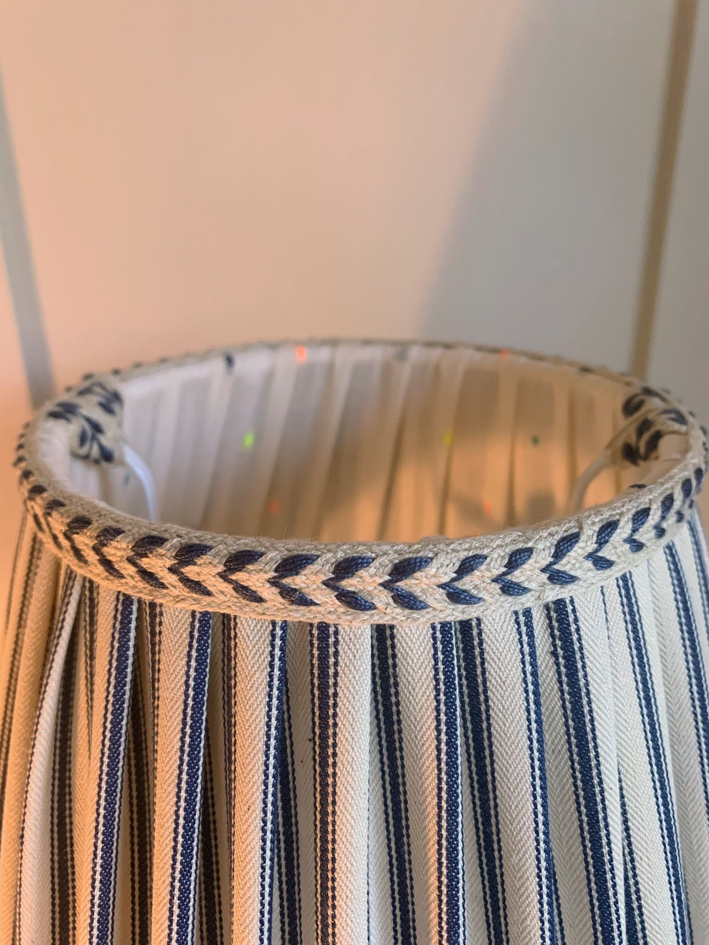 Ian Mankin Ticking drum in Indigo