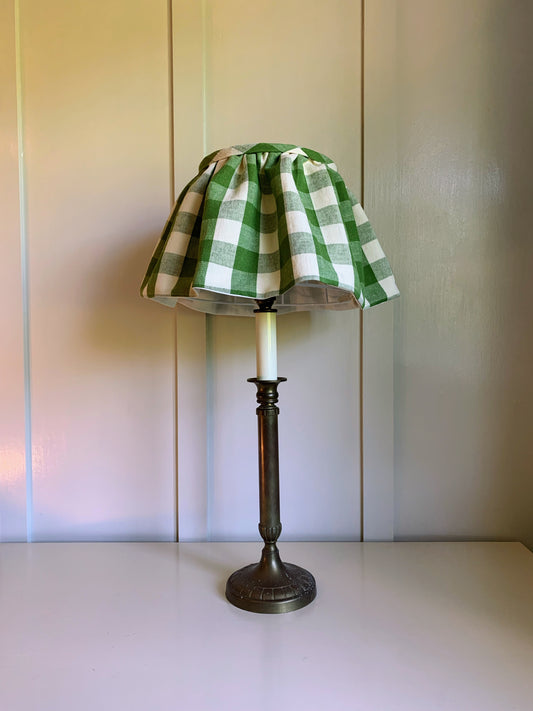 Olive Gingham Petticoat