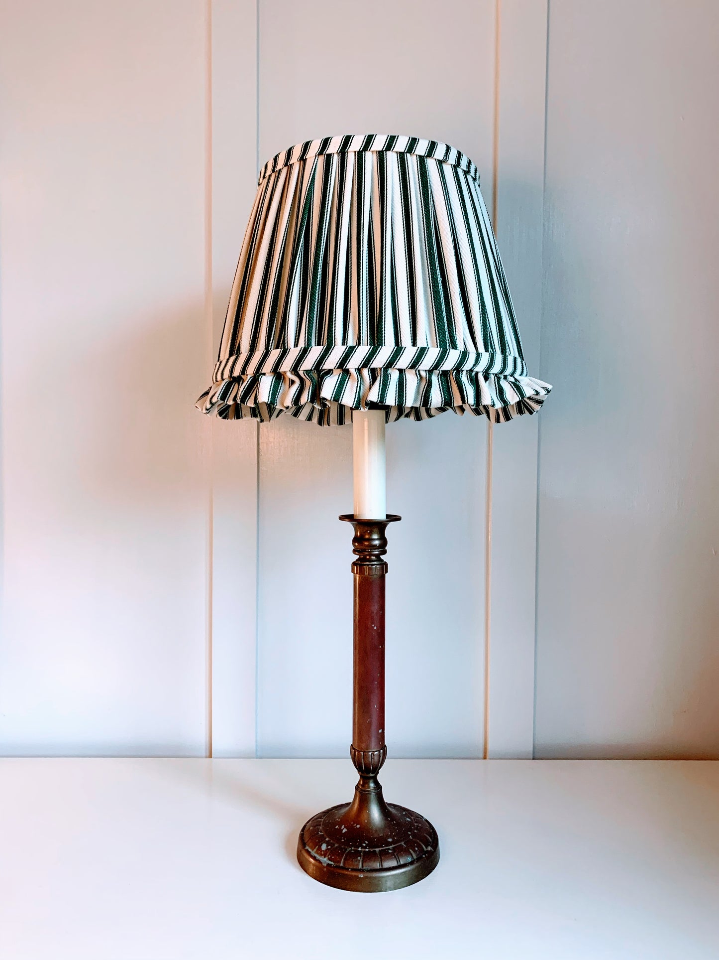 Ticking Ruffle in Forest