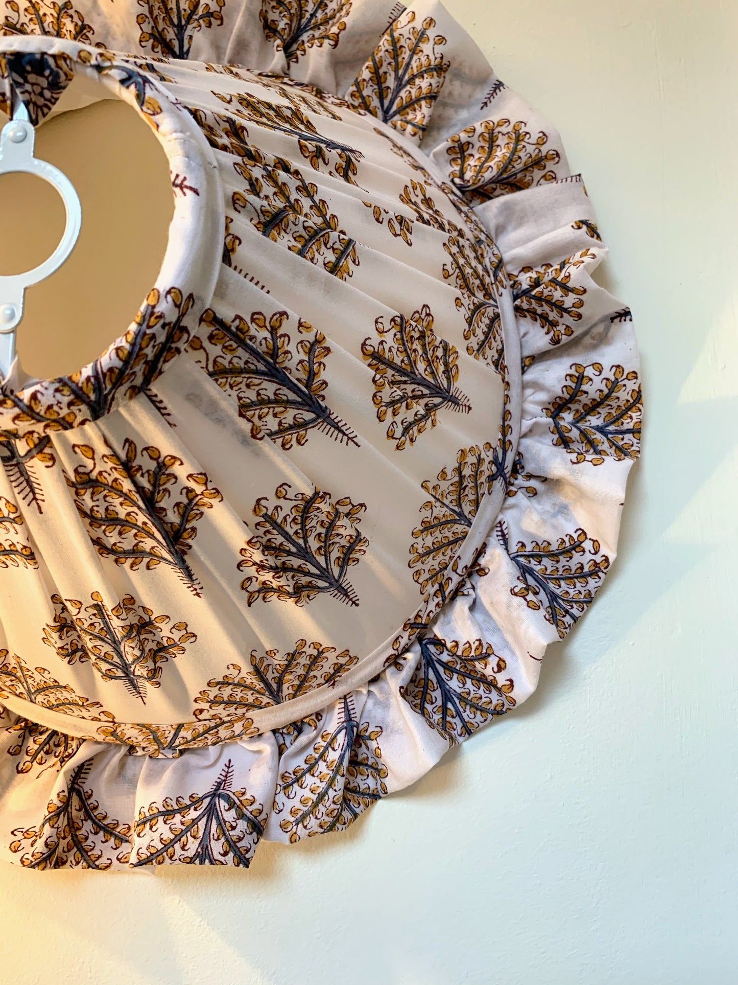 Amber Sprig Pendant Ruffle - sewn to order